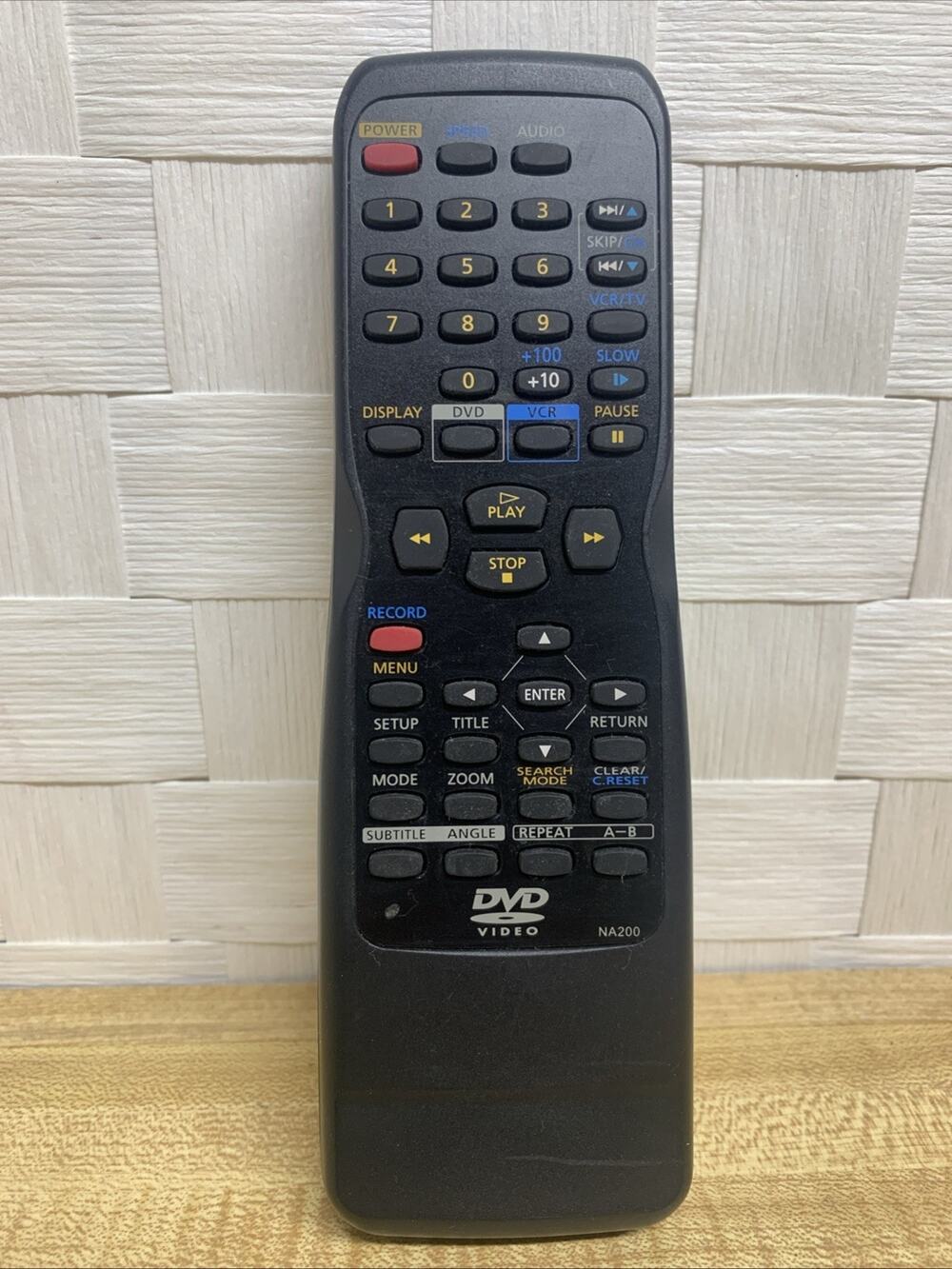 NA200 Remote Control For DVC850C DVD/VCR Combo Players TESTED Works OEM
